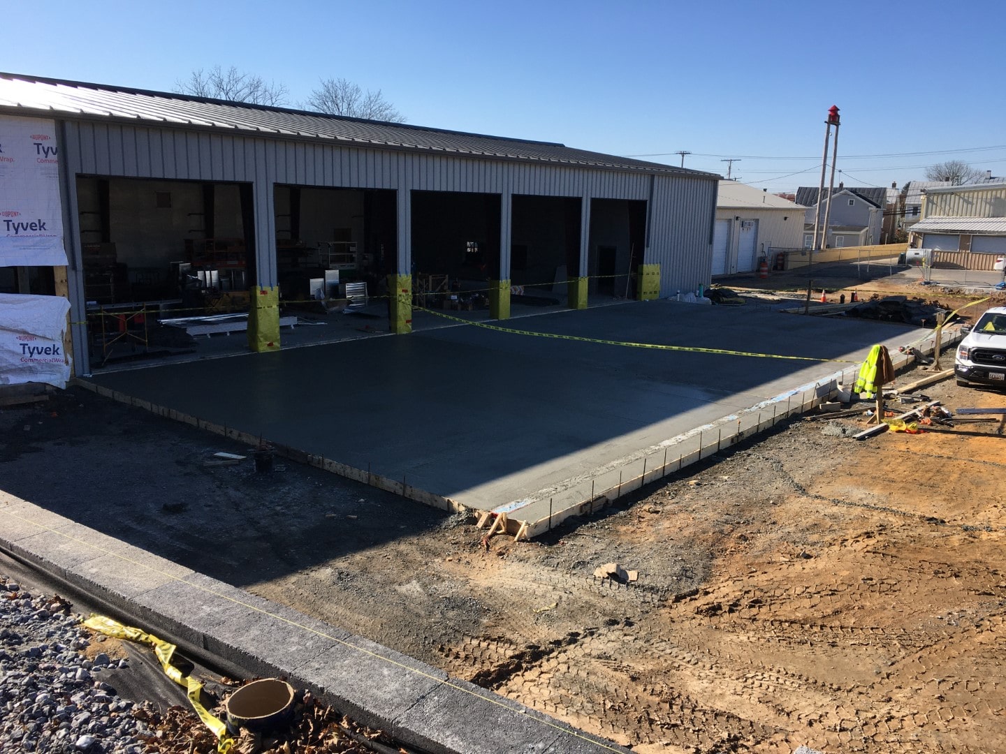 Event Center Apron Install 12/2/22