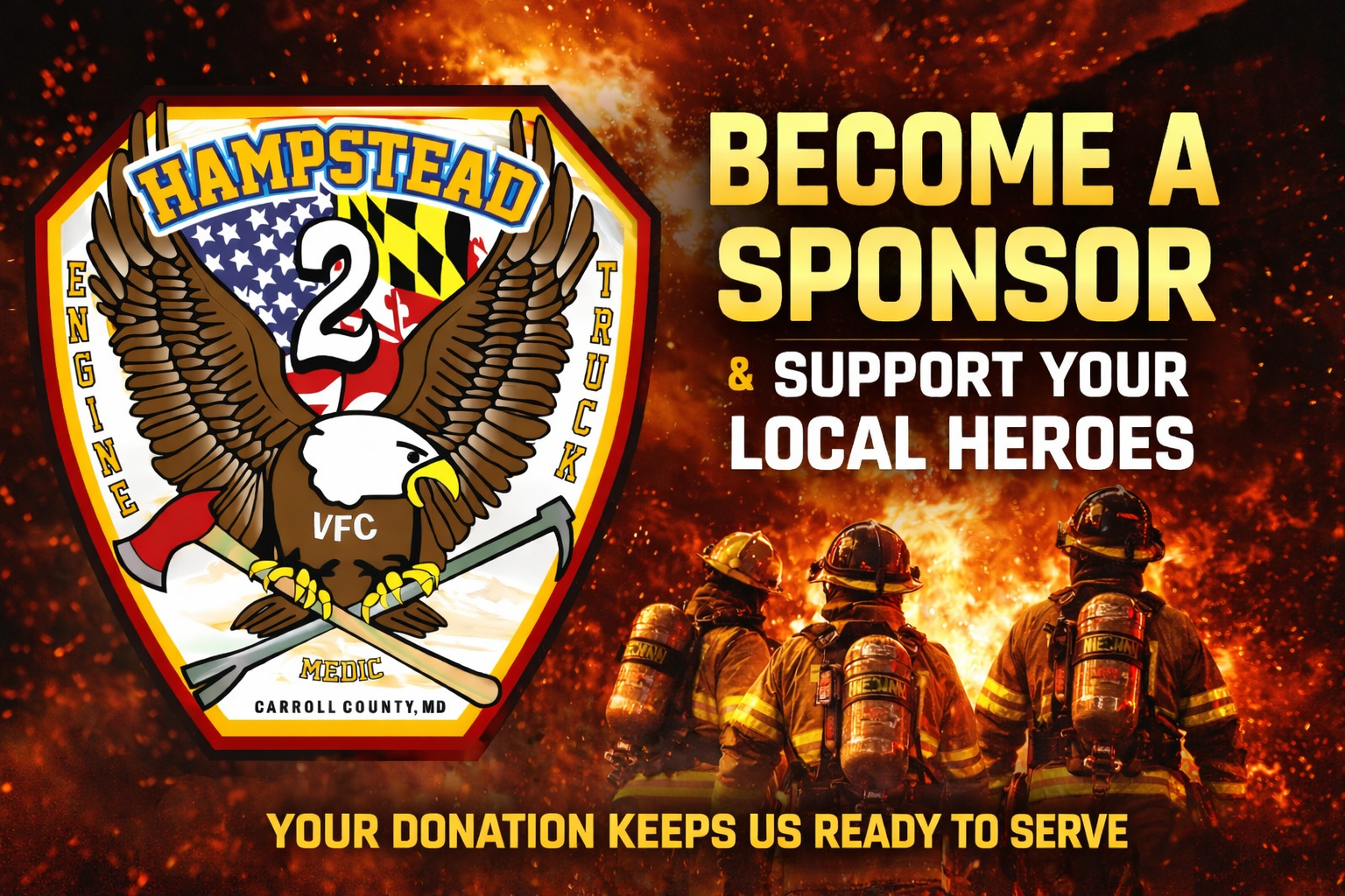 Support Hampstead Volunteer Fire Company