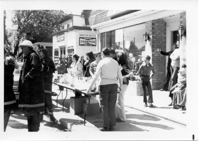 Food & cold drinks provided during the Spring Garden Hotel fire