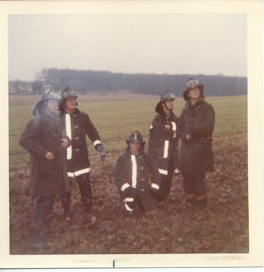 Unknowns...(possibly Jim Horak on left smoking)