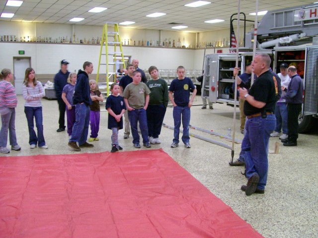Making a Water Chute, 2008.  Explaining why one would be needed.