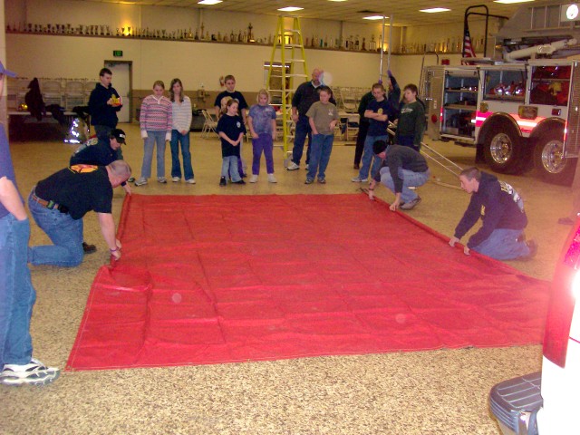 Making a Water Chute, 2008.  The first steps.