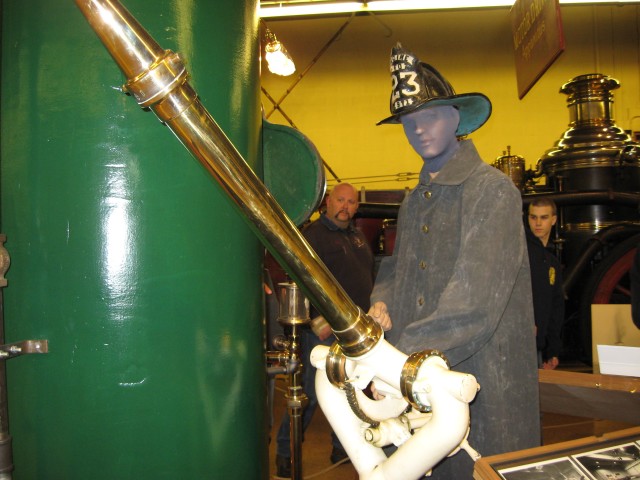 Visit to the Fire Museum of Maryland, 2007.