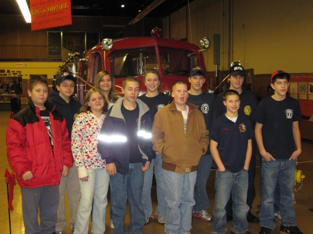 Visit to the Fire Museum of Maryland, 2007.