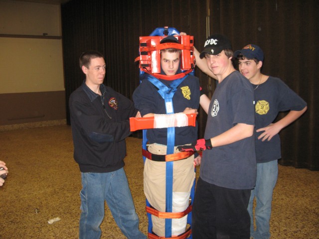 Basic First Aid, 2008.  A group of friends hanging out together.