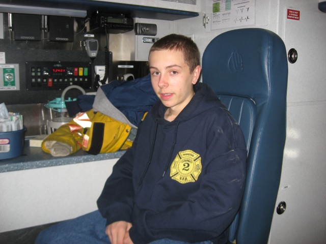Santa Detail, 2007.  Inside Medic 28.