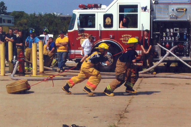 Juniors Day, 2007. Relay Competition - Hose Drag