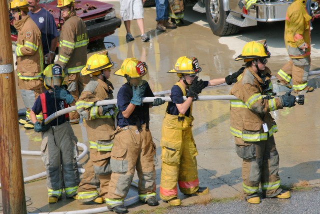 Juniors Day, 2007.  Attack Line Competition