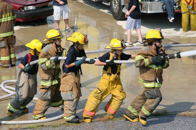 Juniors Day, 2007.  Attack Line Competition