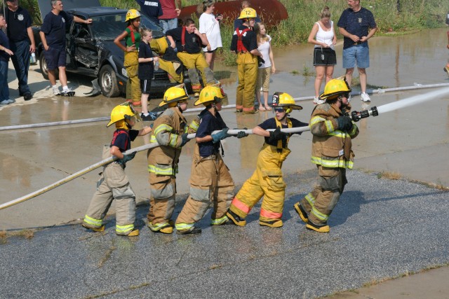 Juniors Day, 2007.  Attack Line Competition