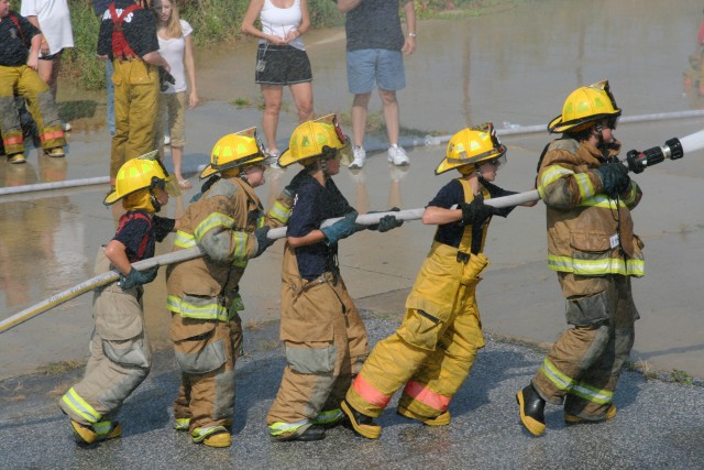 Juniors Day, 2007.  Attack Line Competition