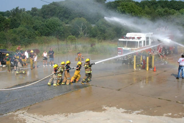 Juniors Day, 2007.  Attack Line Competition