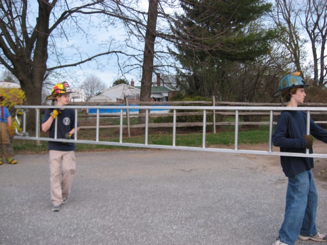 Ground Ladder Training, 04-10-2008.