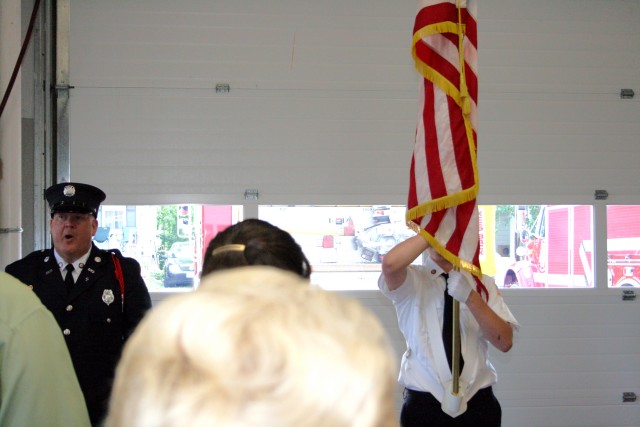 Honor Guard at the Dedication of Lineboro's New Station, 2007.
