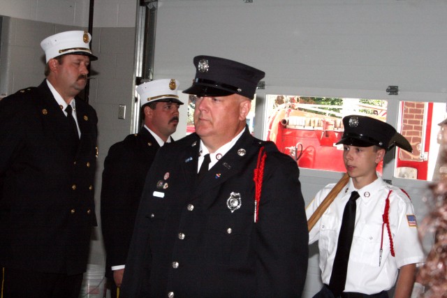 Honor Guard at the Dedication of Lineboro's New Station, 2007.