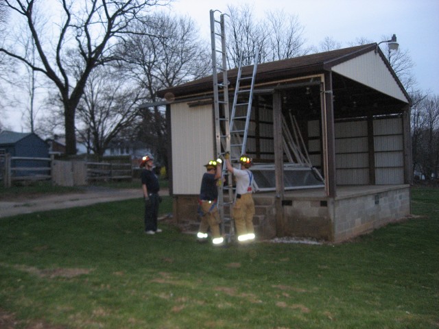 Ground Ladder Training, 04-10-2008.