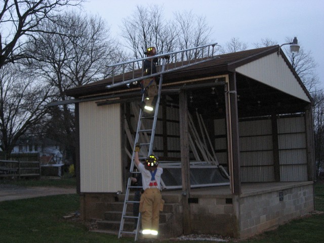 Ground Ladder Training, 04-10-2008.