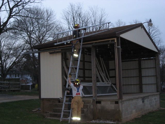 Ground Ladder Training, 04-10-2008.