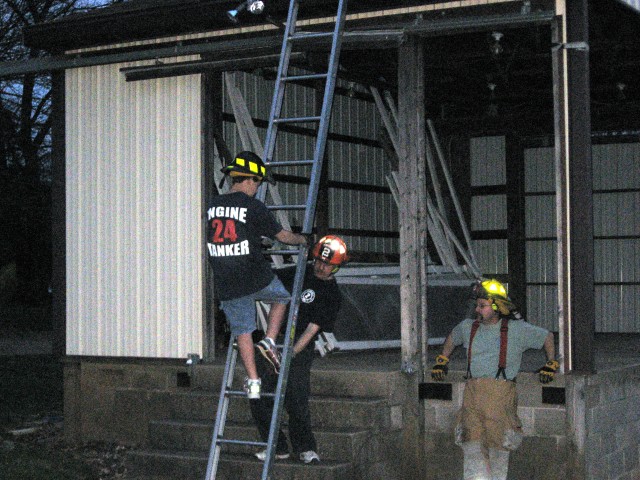 Ground Ladder Training, 04-10-2008.