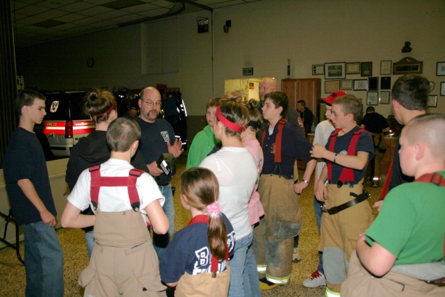 Search and Rescue, 2008. Learning about the thermal imager.