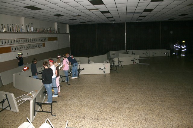 Search and Rescue, 2008. The &quot;maze&quot;.