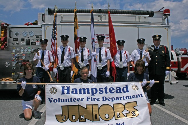 Ocean City Parade, 06-18-2008.  The second annual trip to Ocean City for the Honor Guard.