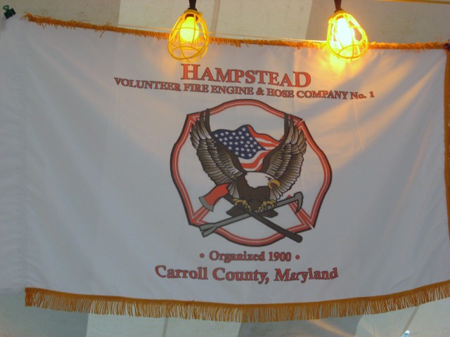 Carnival, 2008.  New company flag displayed for the first time.