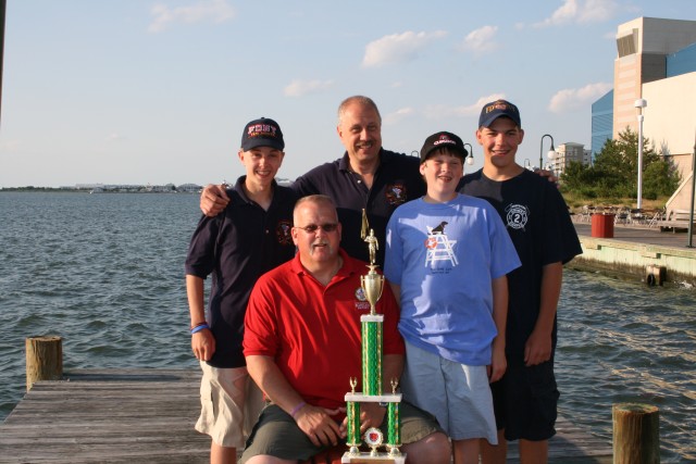 Ocean City Parade, 06-18-2008.  The Honor Guard was awarded second place in the category of &quot;Fire Service Color Guard Making the Best Appearance&quot;.